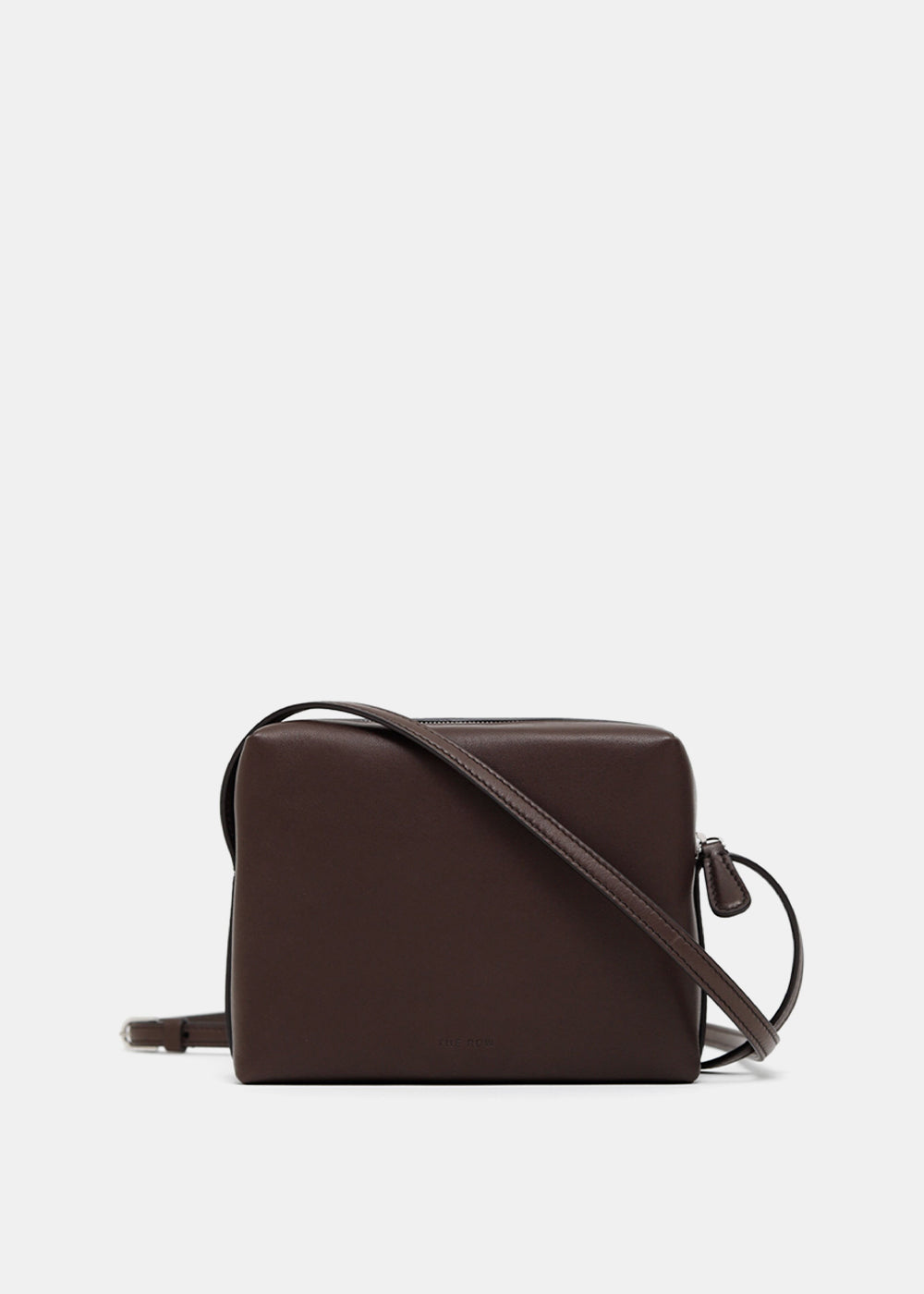 Dark Khaki Regent Crossbody Bag The row оригінал – Купити в Україні – боковий вид