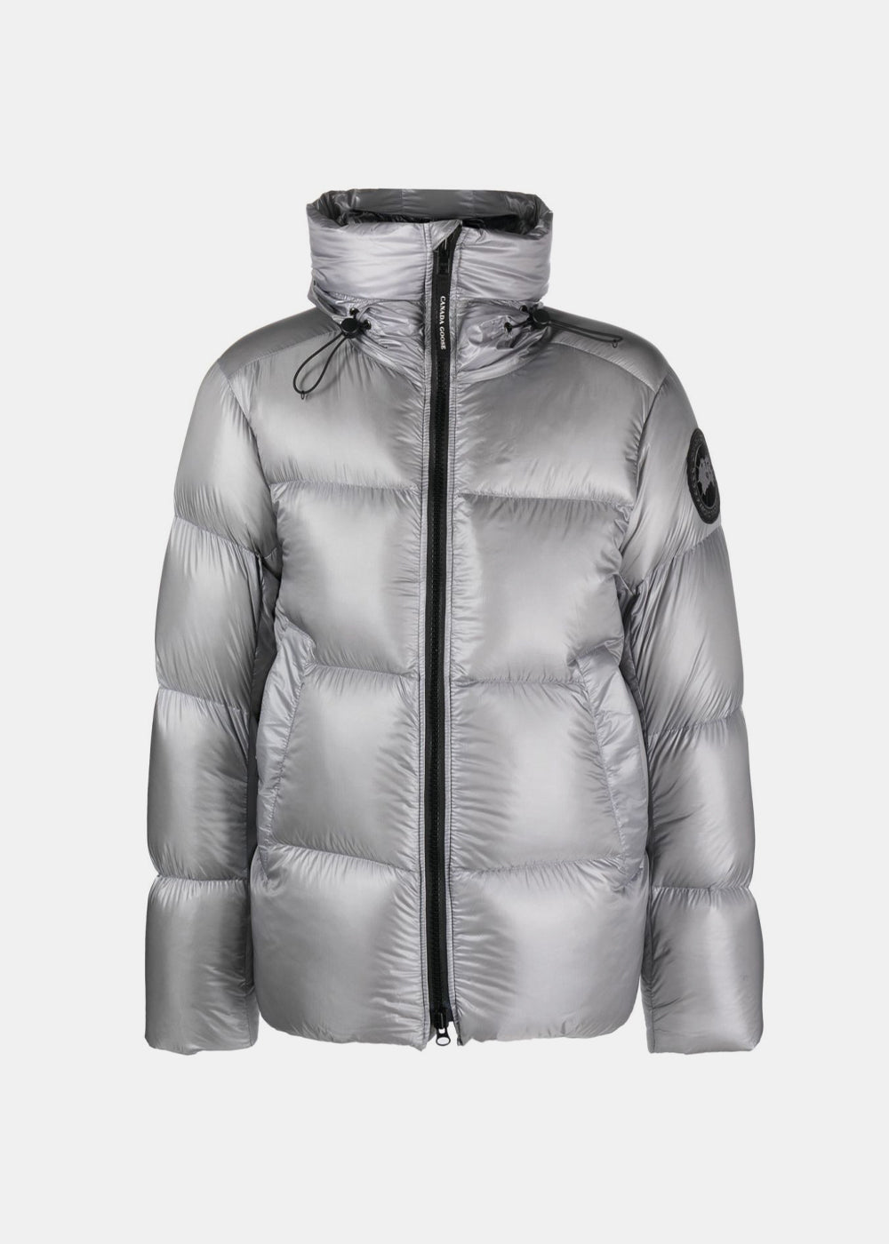 Boulder Grey Crofton Puffer Jacket Canada goose – Гарантія оригінальності – боковий вид
