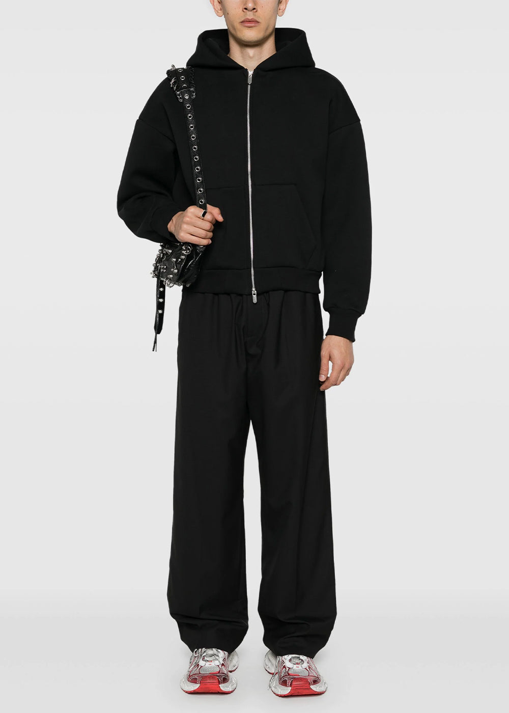 Black Elastic Pants Balenciaga оригінал – Купити в Україні – вид ззаду