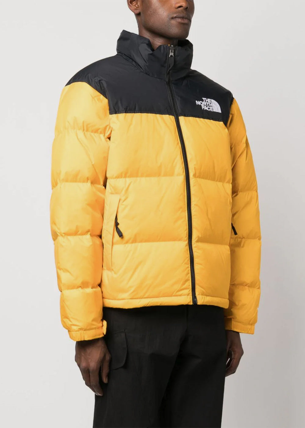 Оригінальна Orange & Black Mens 1996 Retro Nuptse Jacket The north face – вид ззаду