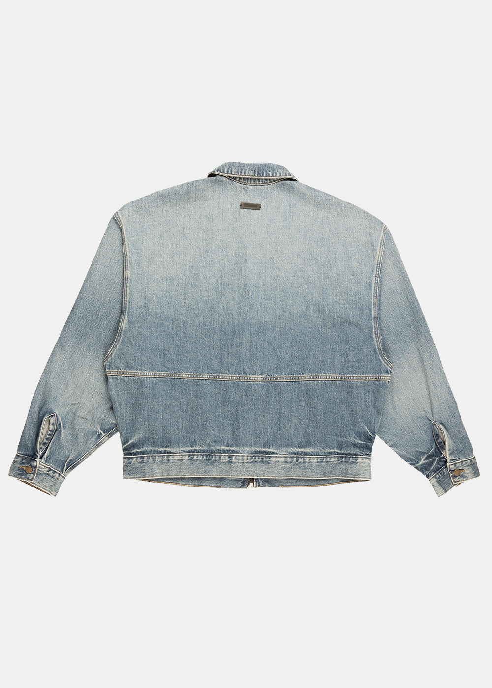 Оригінальна Classic Blue Denim Trucker Jacket Fear of god – вид ззаду