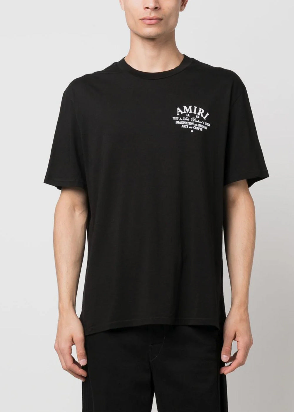 Black Amiri Arts District T-Shirt Amiri – Гарантія оригінальності – вид ззаду