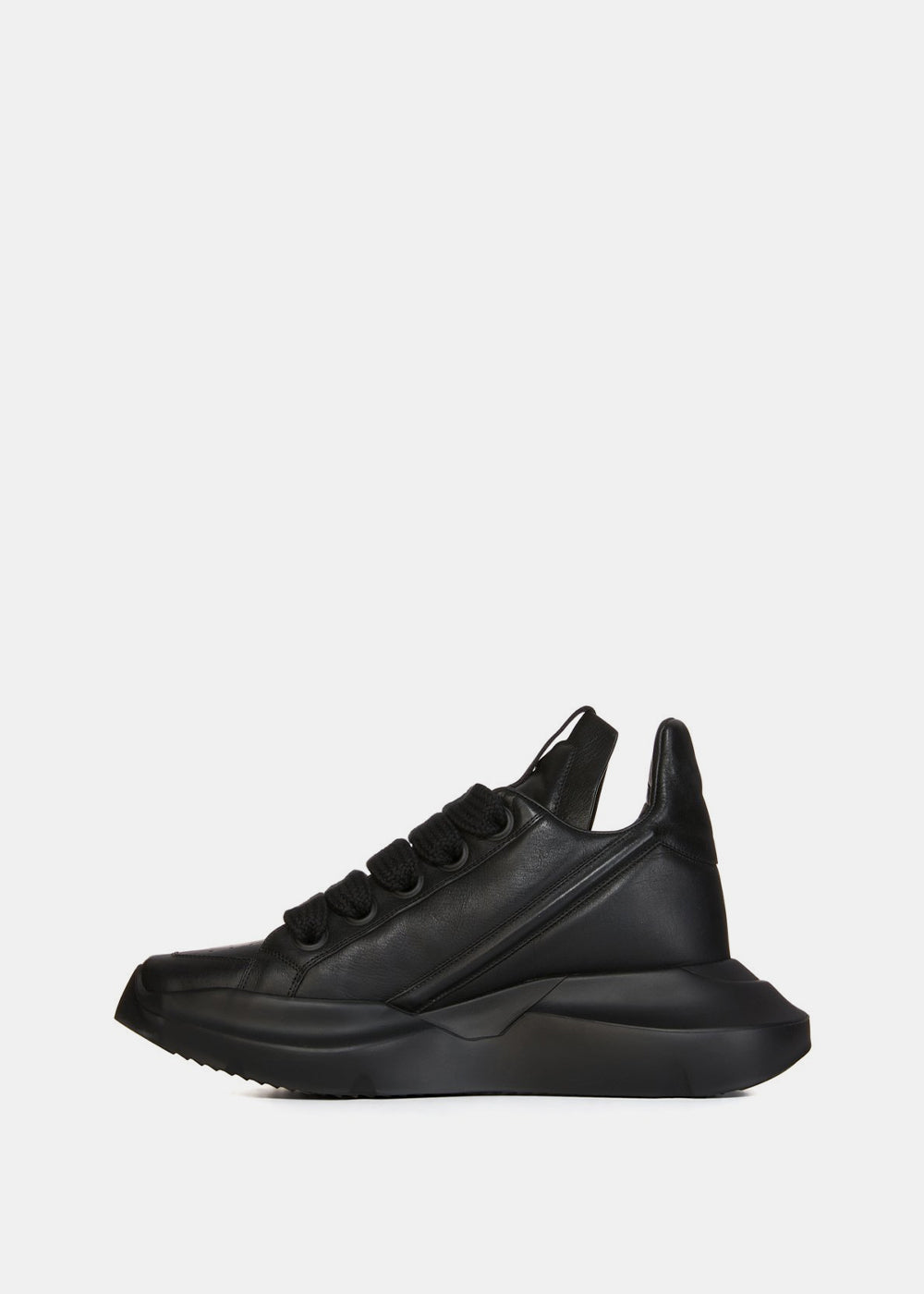 Оригінальна Black Jumbo Lace Geth Runner Rick owens – вид ззаду