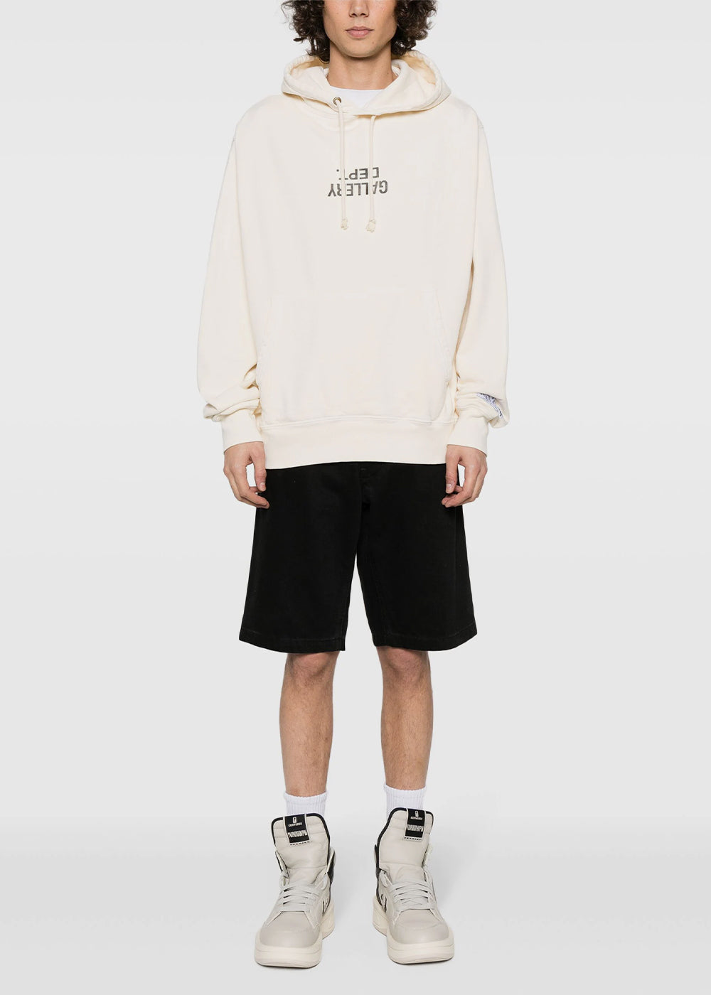 White Fucked Up Logo Hoodie Gallery department оригінал – Купити в Україні – вид ззаду