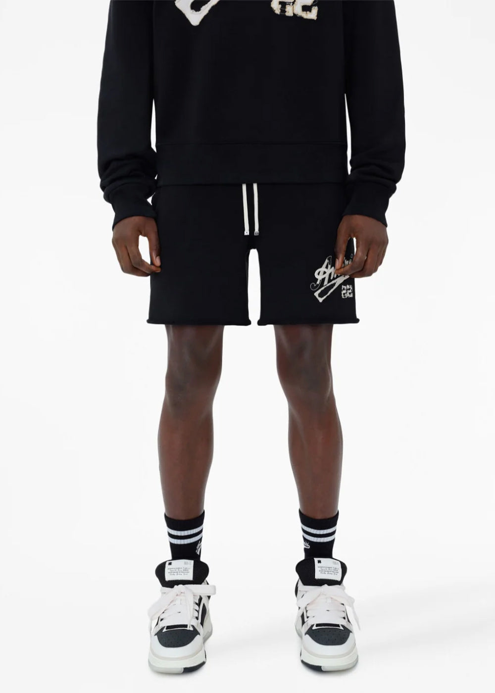 Black Amiri 22 Shorts Amiri – Гарантія оригінальності – вид ззаду
