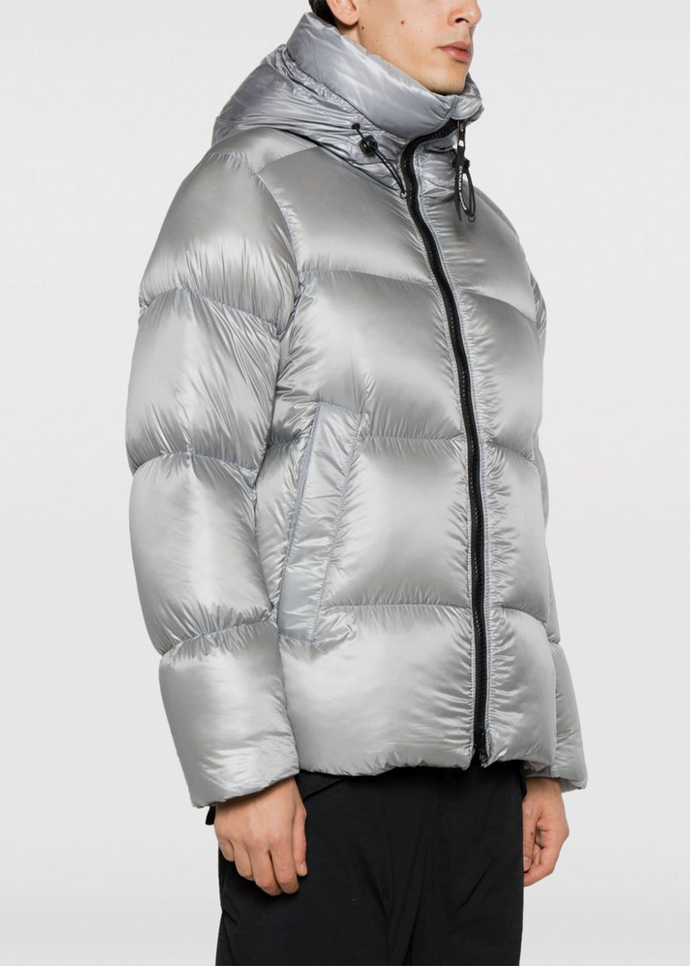 Boulder Grey Crofton Puffer Jacket Canada goose – Гарантія оригінальності – детальний вид