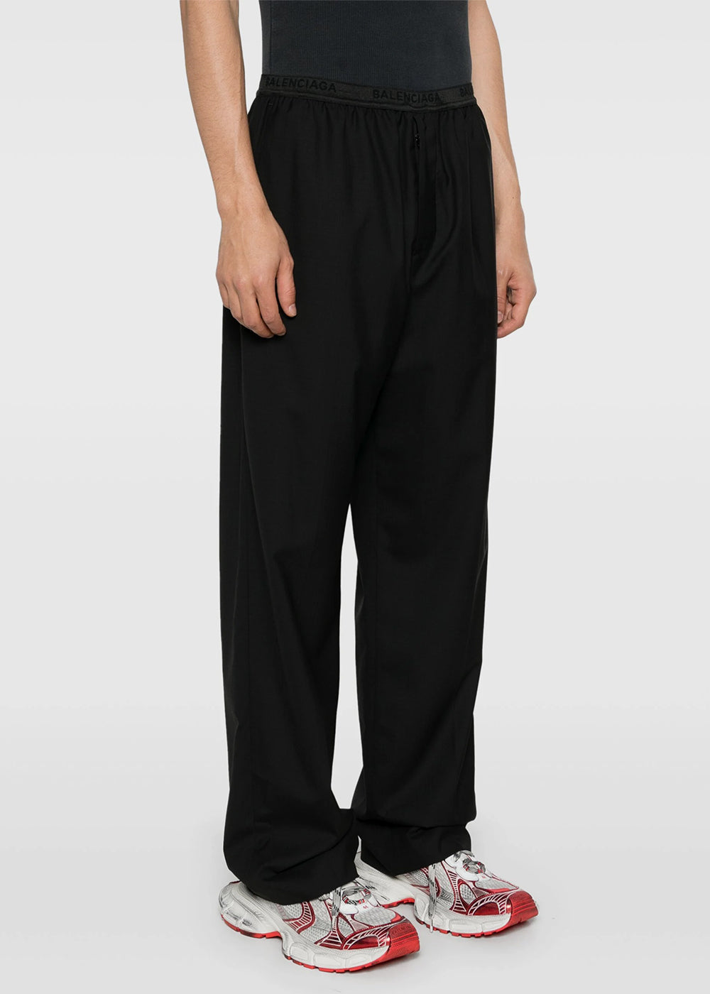 Black Elastic Pants Balenciaga оригінал – Купити в Україні – детальний вид