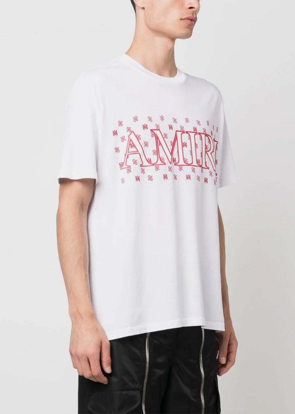 White M.a. Paisley T-Shirt Amiri – Гарантія оригінальності – вид ззаду
