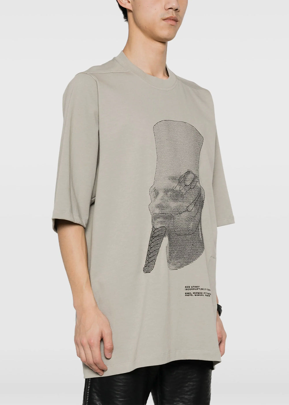 Оригінальна Pearl Ron T-Shirt Rick owens – детальний вид