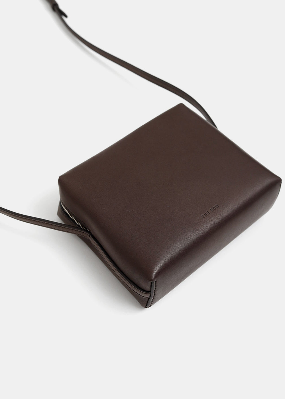 Dark Khaki Regent Crossbody Bag The row оригінал – Купити в Україні – збільшений вид