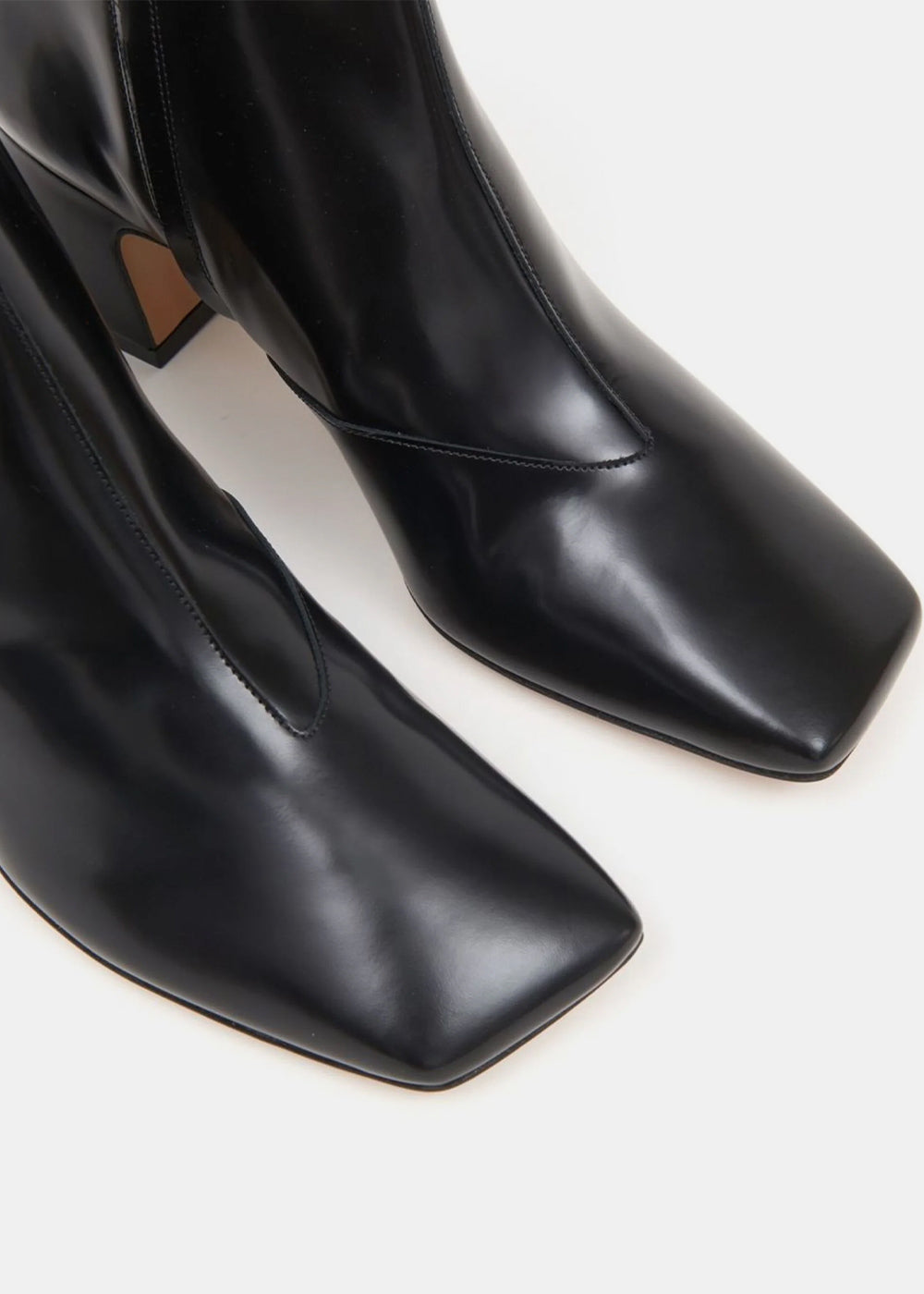 Black Décortiqué 60mm Four-Stitch Boots Maison margiela оригінал – Купити в Україні – збільшений вид
