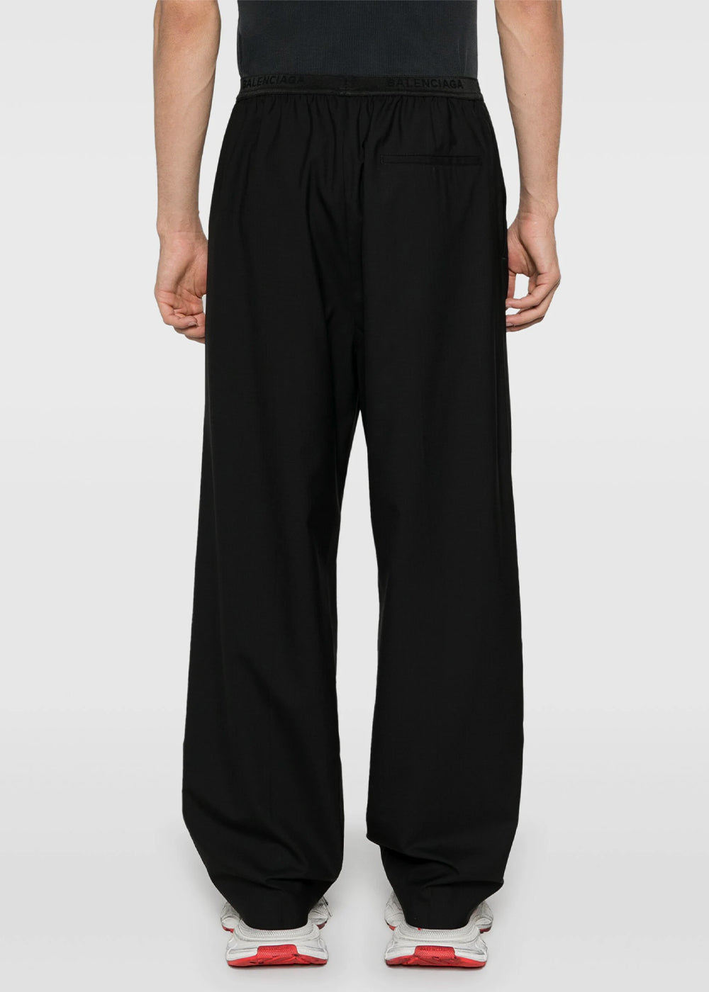 Black Elastic Pants Balenciaga оригінал – Купити в Україні – збільшений вид