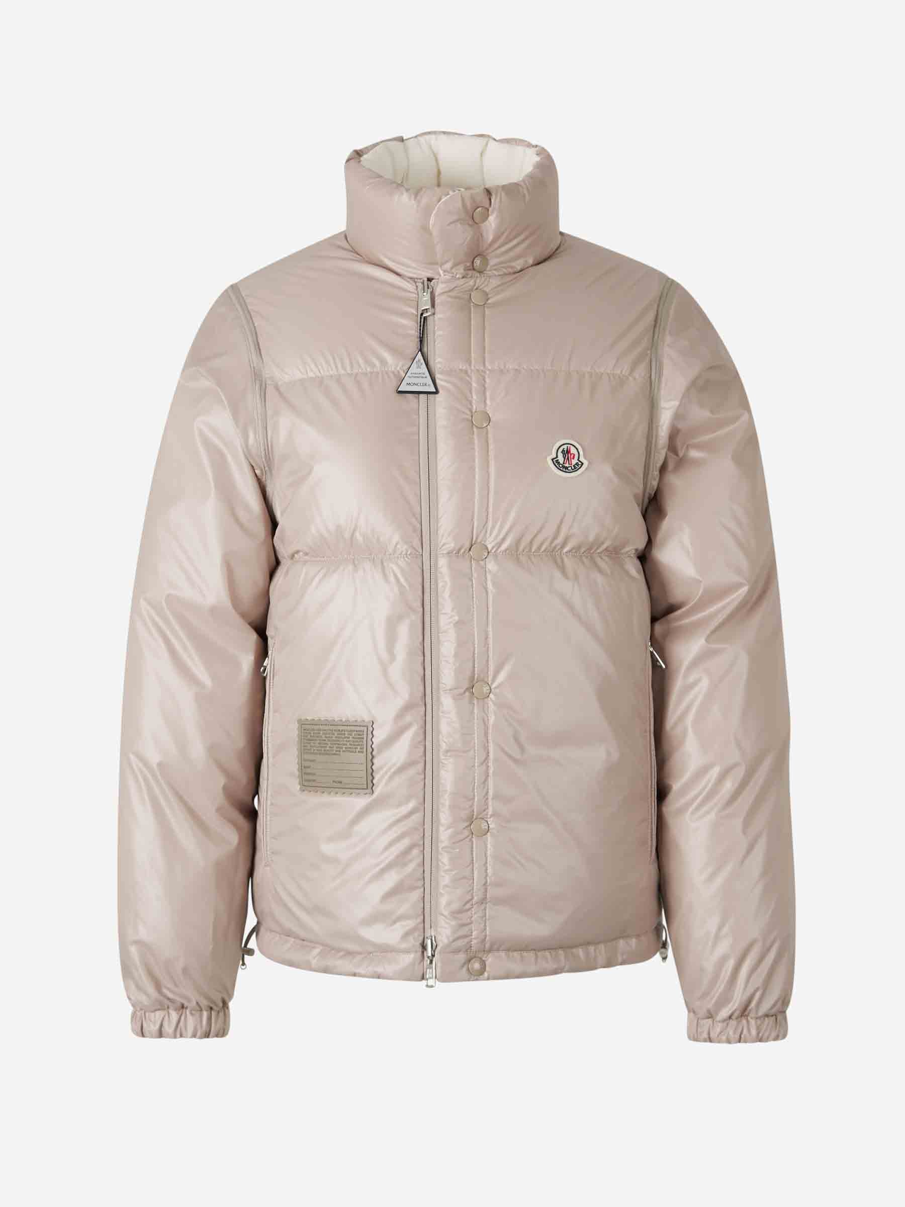 Оригінальна Logo Quilted Jacket Moncler – вид ззаду