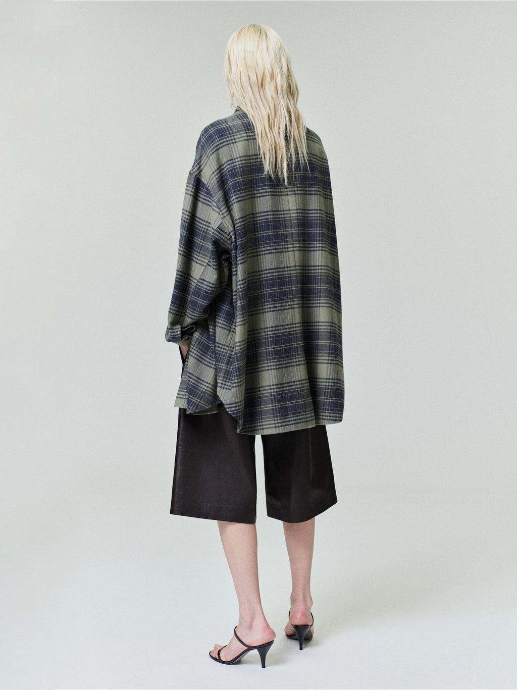Womens Flannel Relaxed Shirt Fear of god – Гарантія оригінальності – вид ззаду