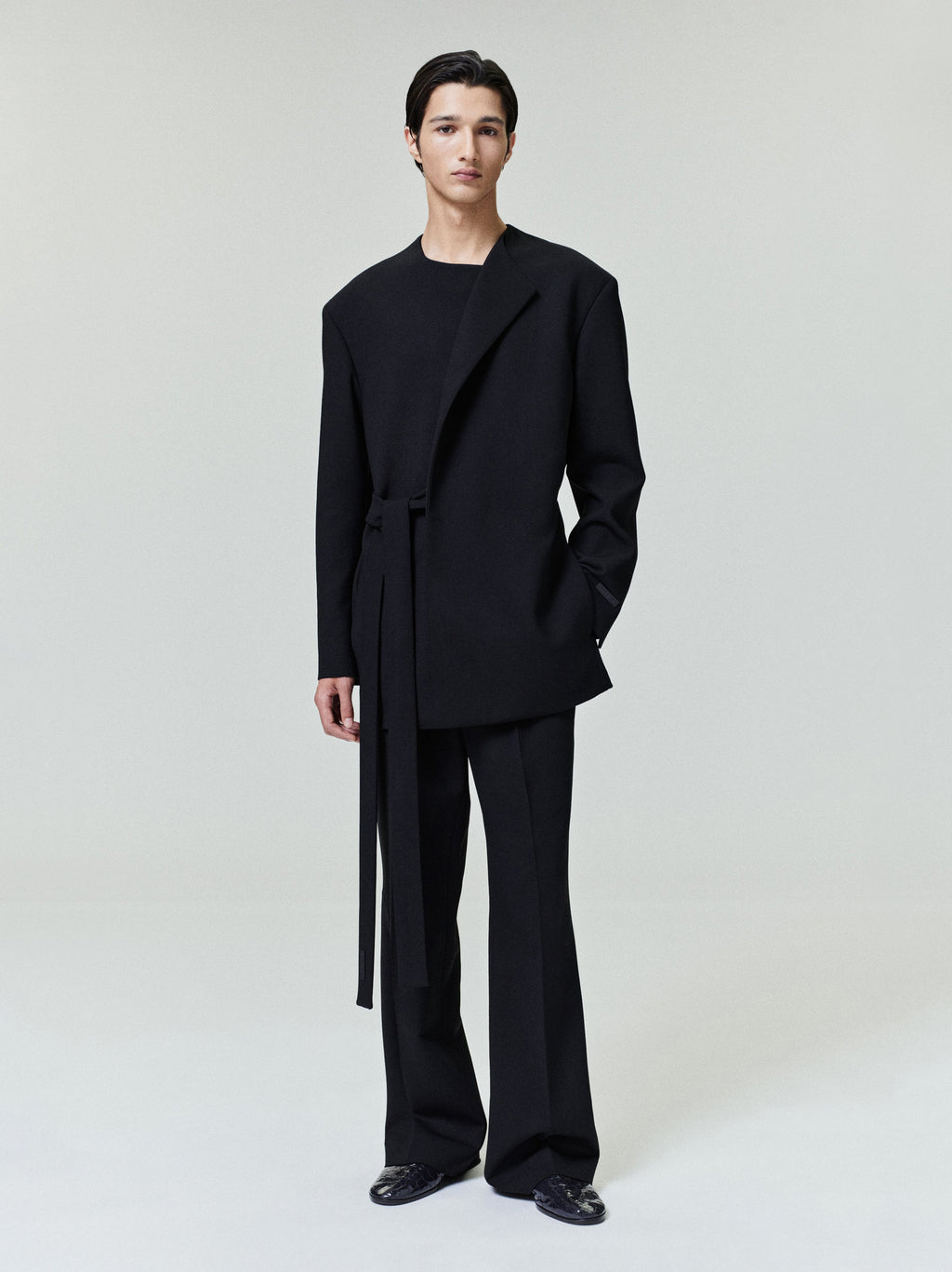 Double Weave Wool Tailored Flared Pants Fear of god оригінал – Купити в Україні – вид ззаду