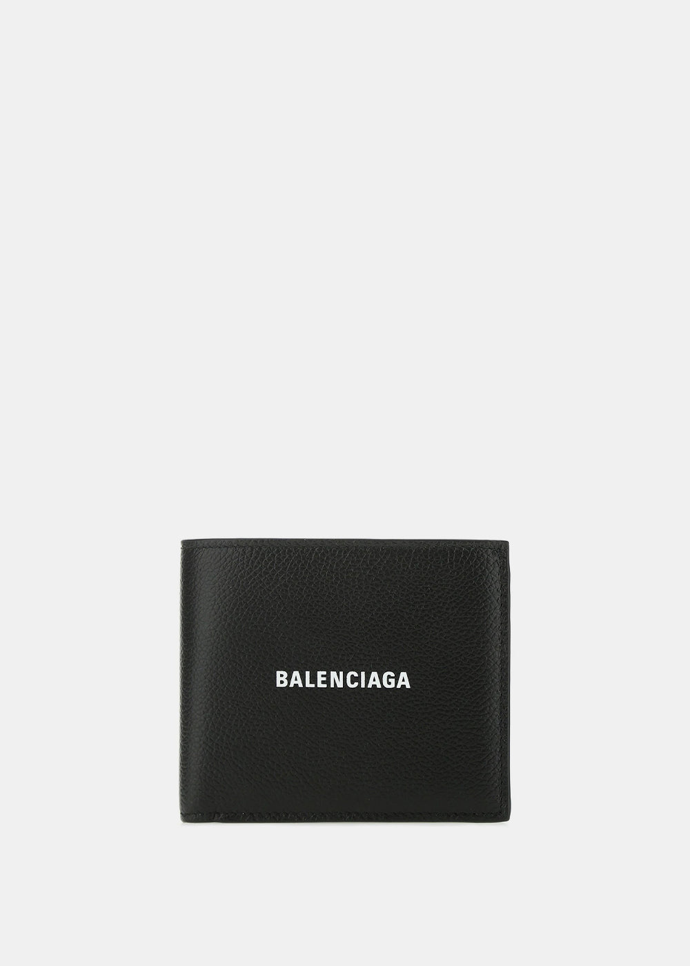 Оригінальна Black Cash Square Folded Wallet Balenciaga – боковий вид