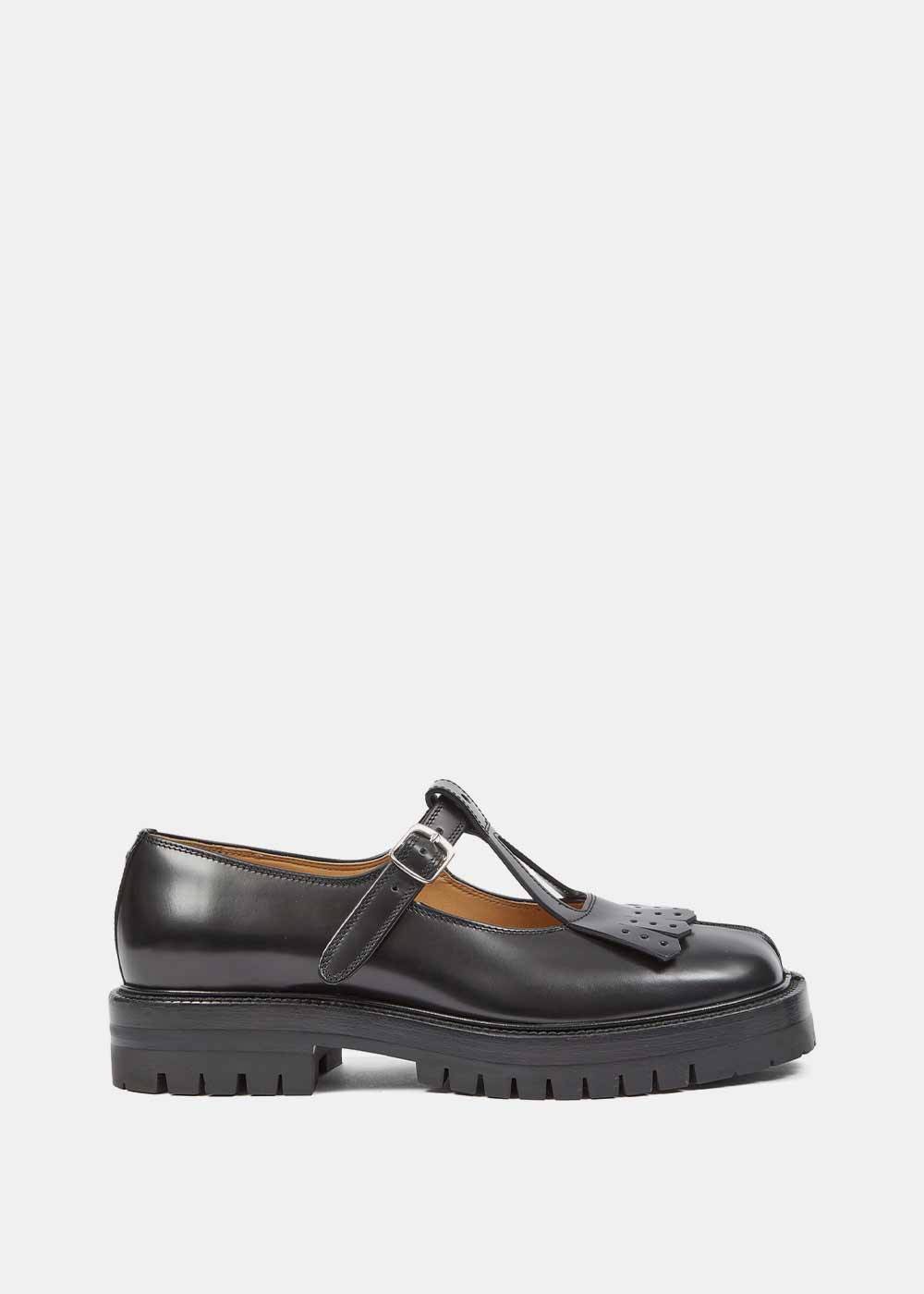 Оригінальна Black Tabi County Mary Janes Maison margiela – боковий вид