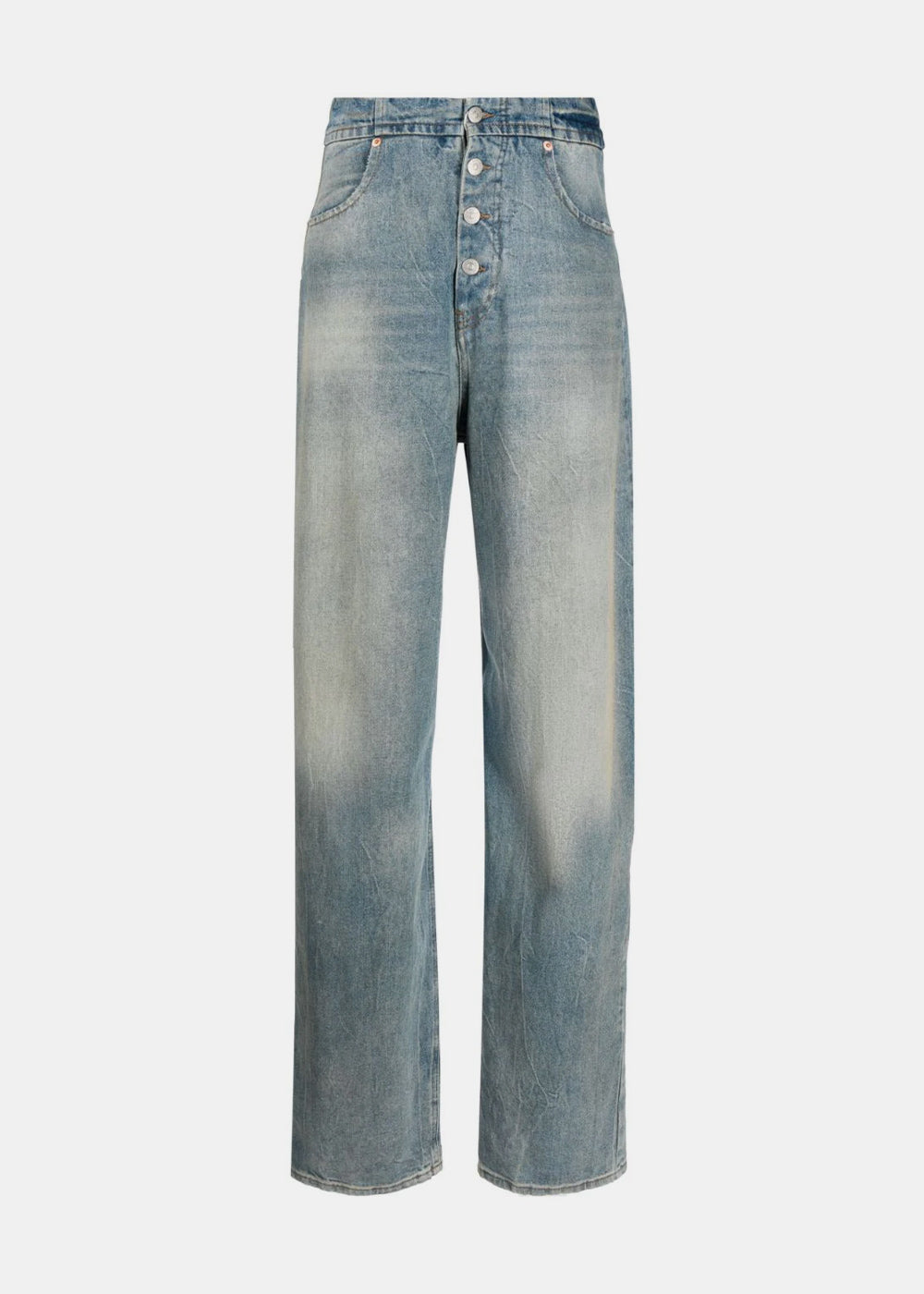 Blue High-Waisted Jeans Maison margiela оригінал – Купити в Україні – боковий вид