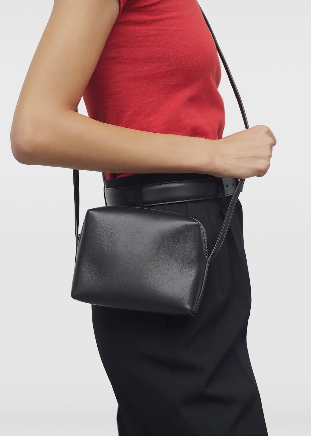Black Regent Crossbody Bag The row оригінал – Купити в Україні – вид ззаду