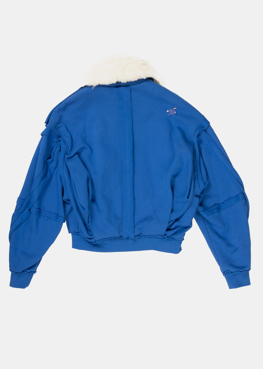 Blue Faux-Fur Collar Jacket Ader error – Гарантія оригінальності – вид ззаду