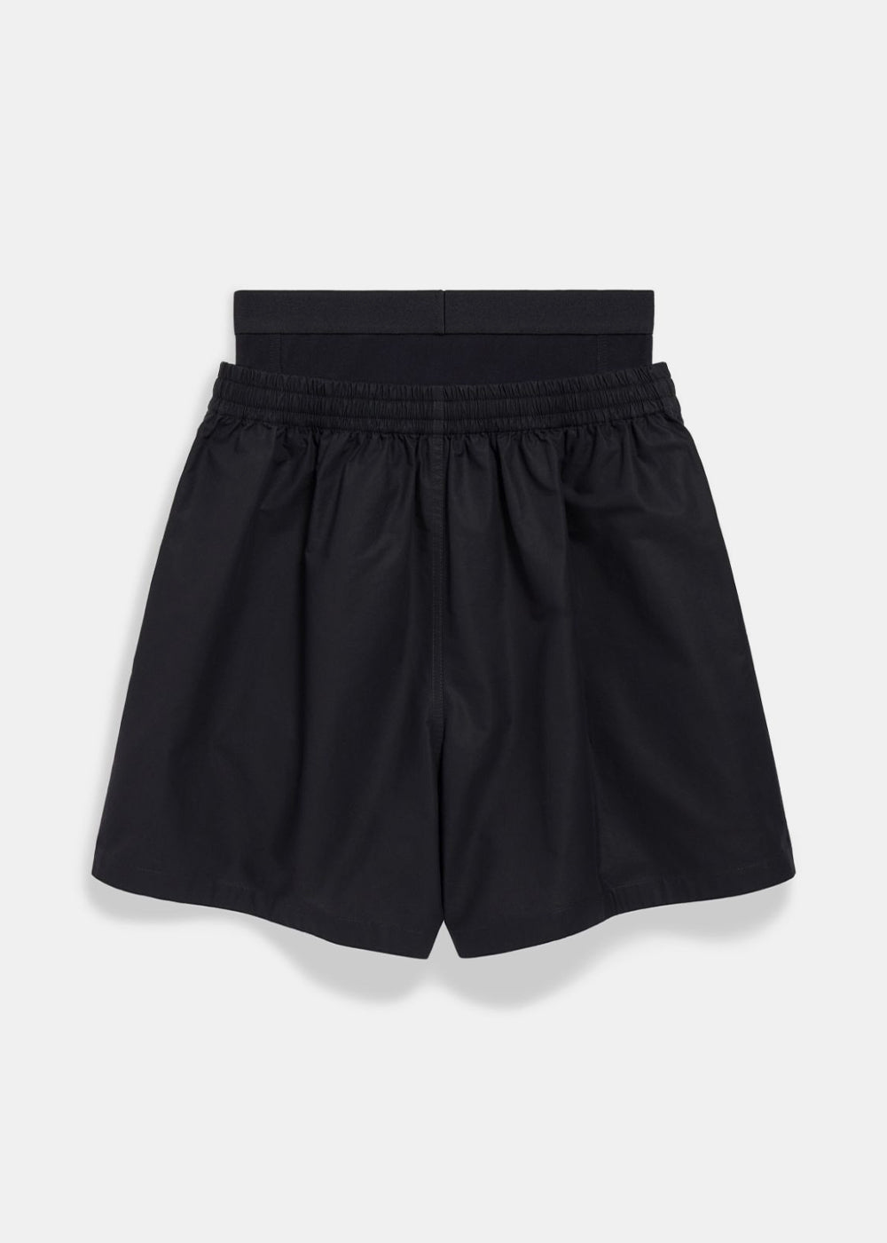 Black Hybrid Boxer Shorts Balenciaga – Гарантія оригінальності – вид ззаду