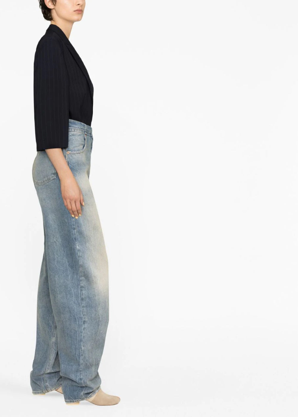 Blue High-Waisted Jeans Maison margiela оригінал – Купити в Україні – детальний вид