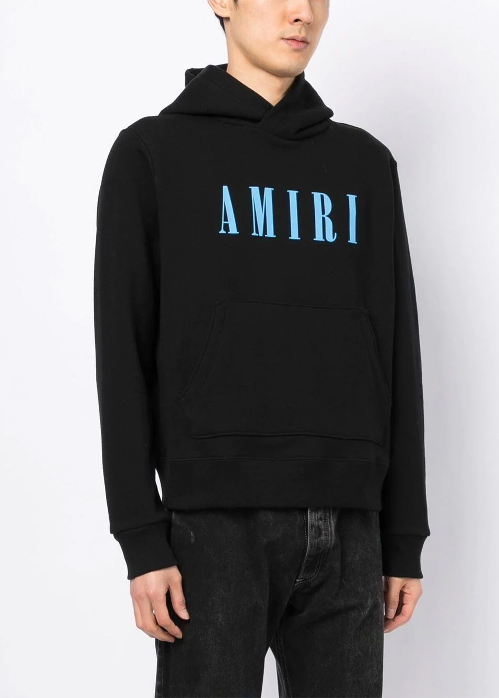 Black Core Logo Hoodie Amiri – Гарантія оригінальності – детальний вид