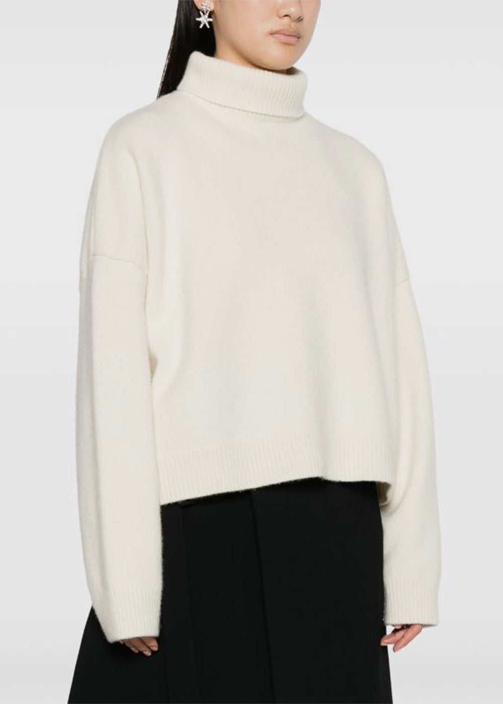 Ivory Ezio Merino-Cashmere Jumper The row – Гарантія оригінальності – збільшений вид