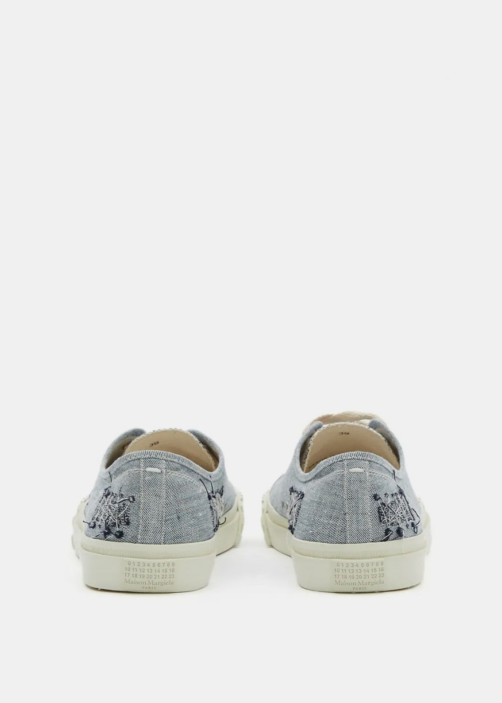 Оригінальна Blue Low Top Tabi Maison margiela – детальний вид