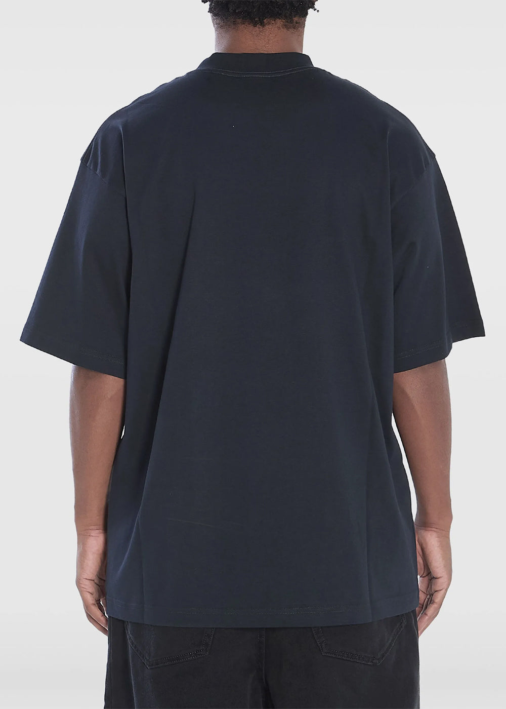Оригінальна Faded Black Nano Bb Medium Fit T-Shirt Balenciaga – збільшений вид