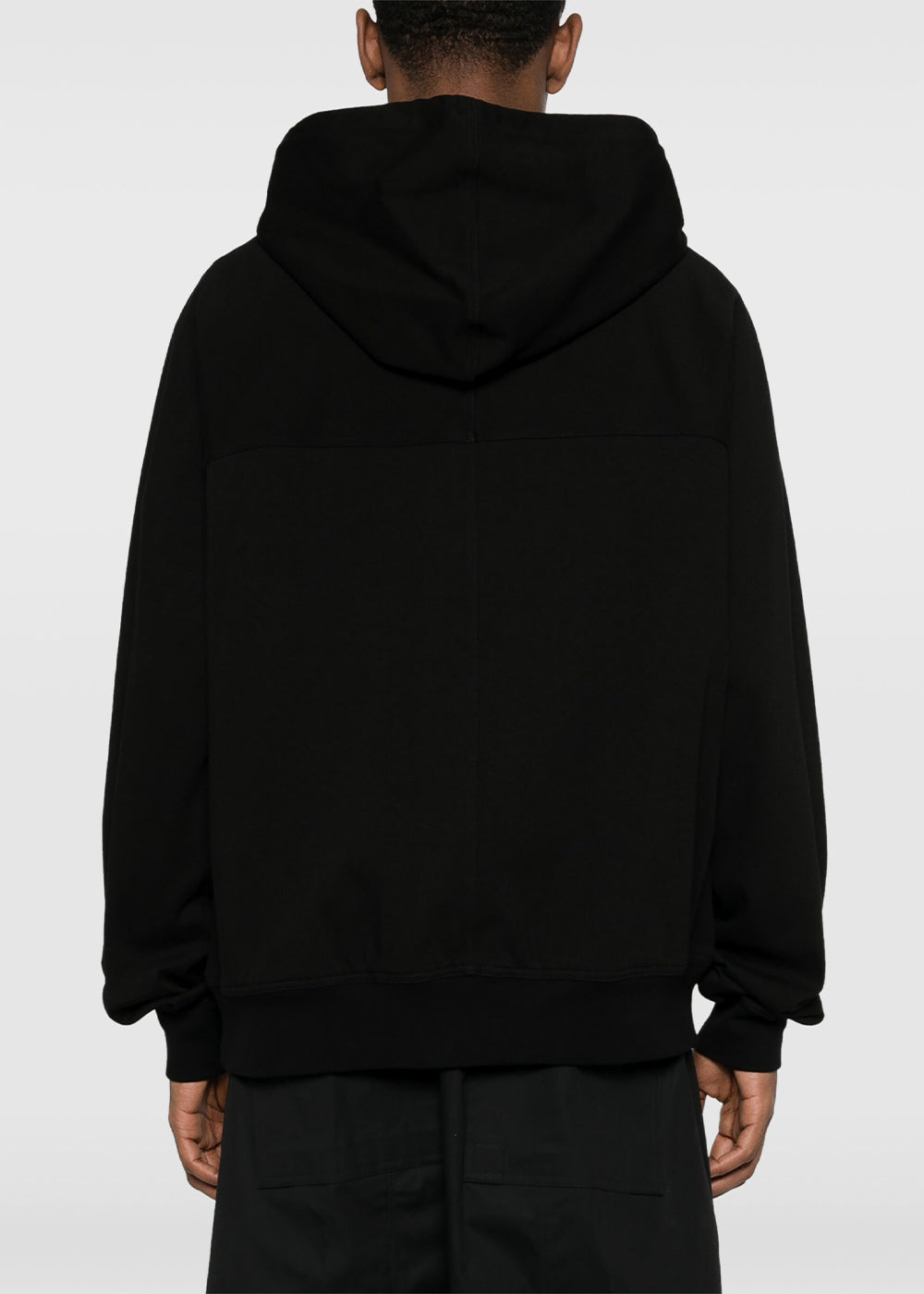 Оригінальна Black Windbreaker Hoodie Rick owens – збільшений вид