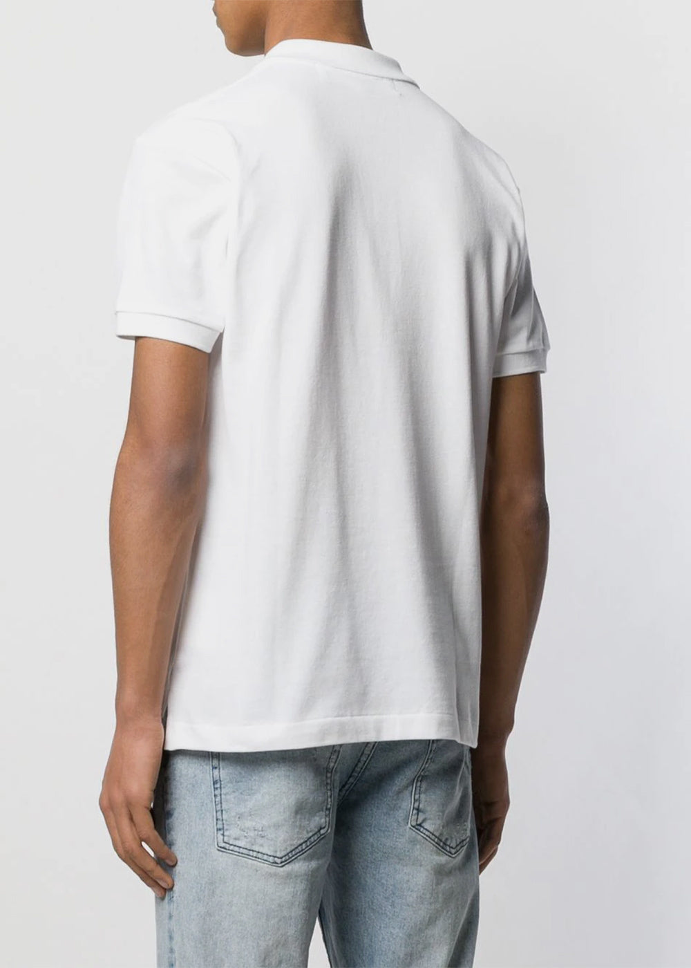White Red Heart Polo Comme des garcons оригінал – Купити в Україні – збільшений вид