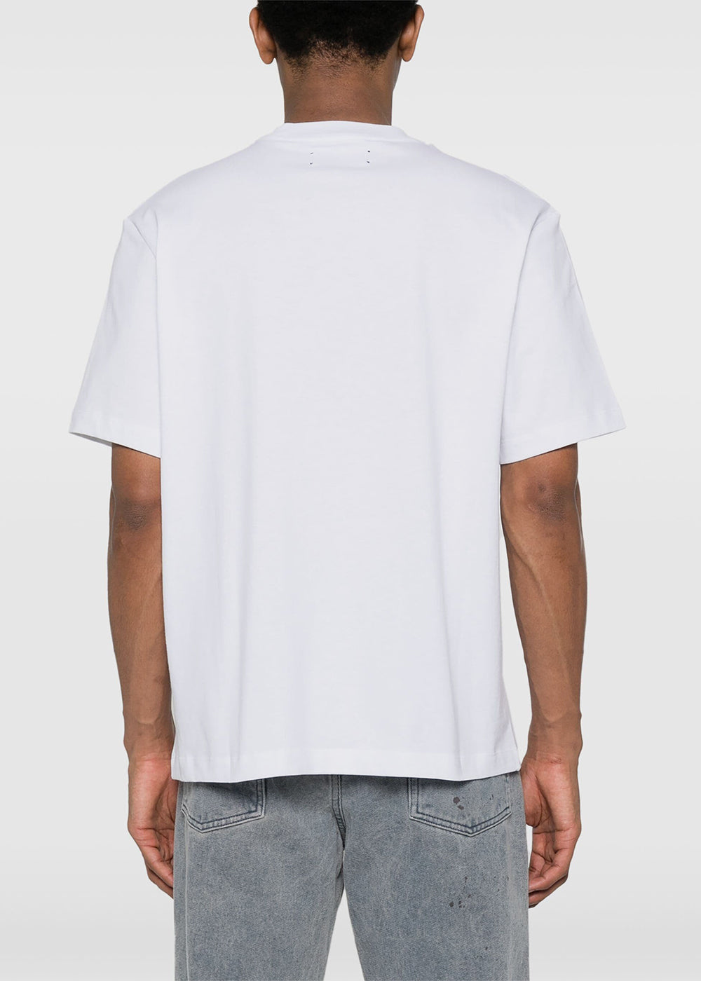 Оригінальна White Amiri Staggered Chrome T-Shirt Amiri – детальний вид