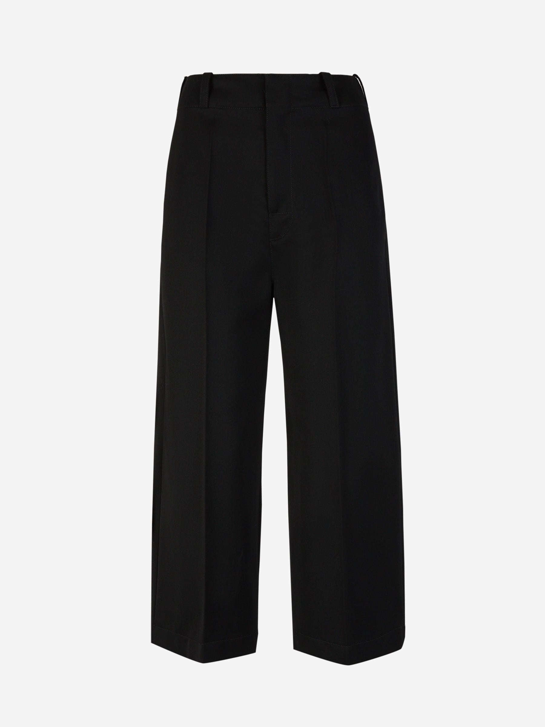 Wool Formal Pants Bottega veneta – Гарантія оригінальності – боковий вид