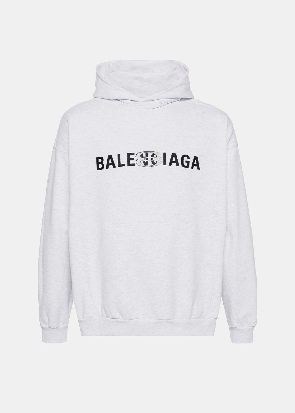 Grey Inside Out Hoodie Balenciaga оригінал – Купити в Україні – боковий вид