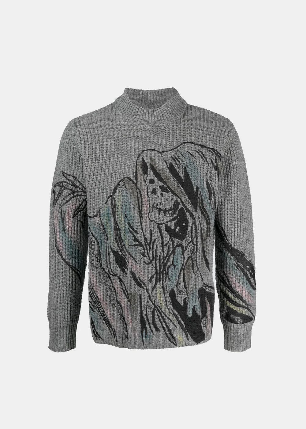 Grey Wes Lang Secret Crewneck Amiri – Гарантія оригінальності – боковий вид