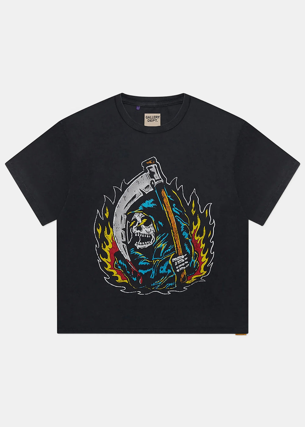 Vintage Black Big Reaper Atk Tee Gallery department оригінал – Купити в Україні – боковий вид