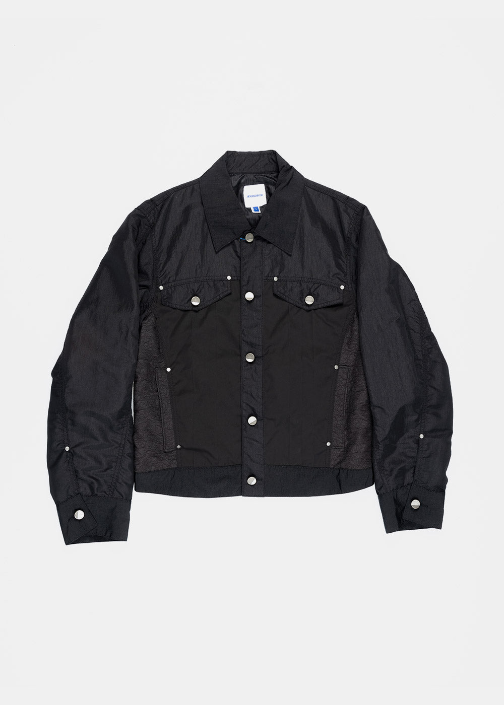 Black Regular Fit Trucker Jacket Ader error – Гарантія оригінальності – боковий вид