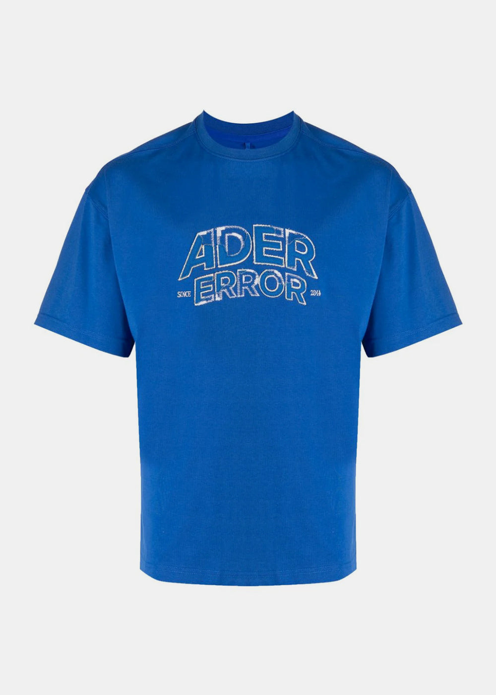 Blue Logo-Patch T-Shirt Ader error – Гарантія оригінальності – боковий вид