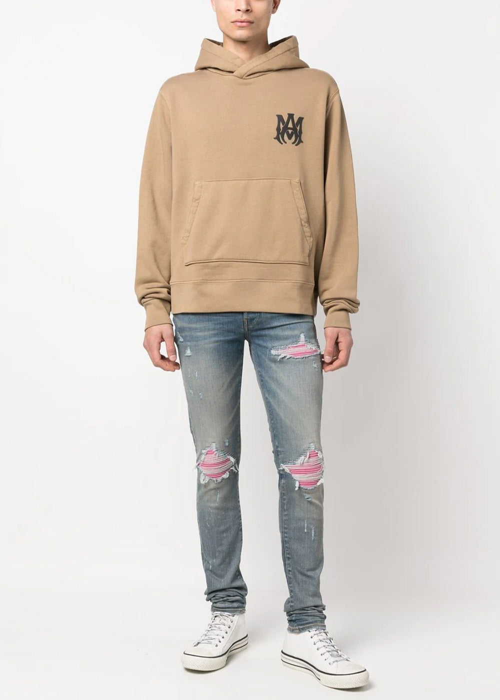 Tan Ma Logo Hoodie Amiri – Гарантія оригінальності – вид ззаду