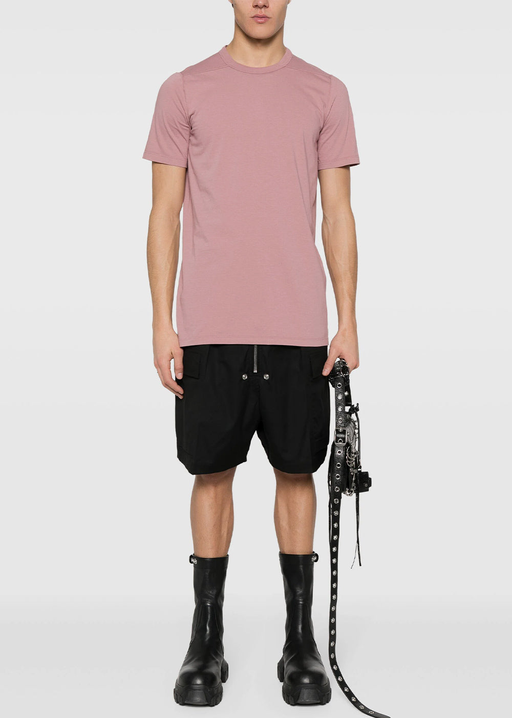 Оригінальна Black Drop-Crotch Bermuda Shorts Rick owens – вид ззаду