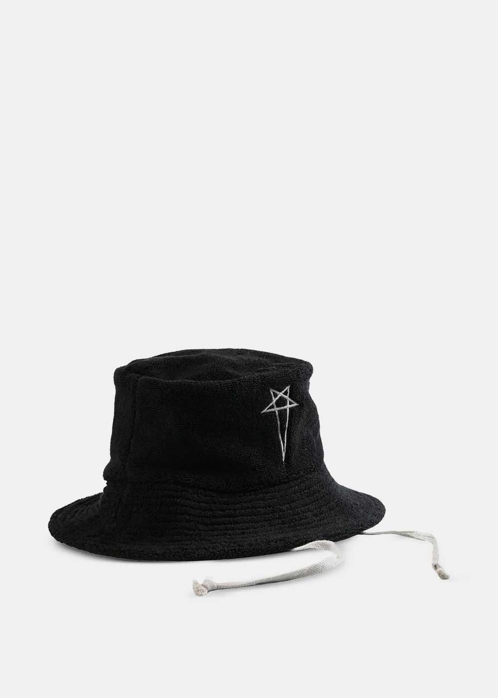 Оригінальна Black Beach Hat Rick owens – вид ззаду