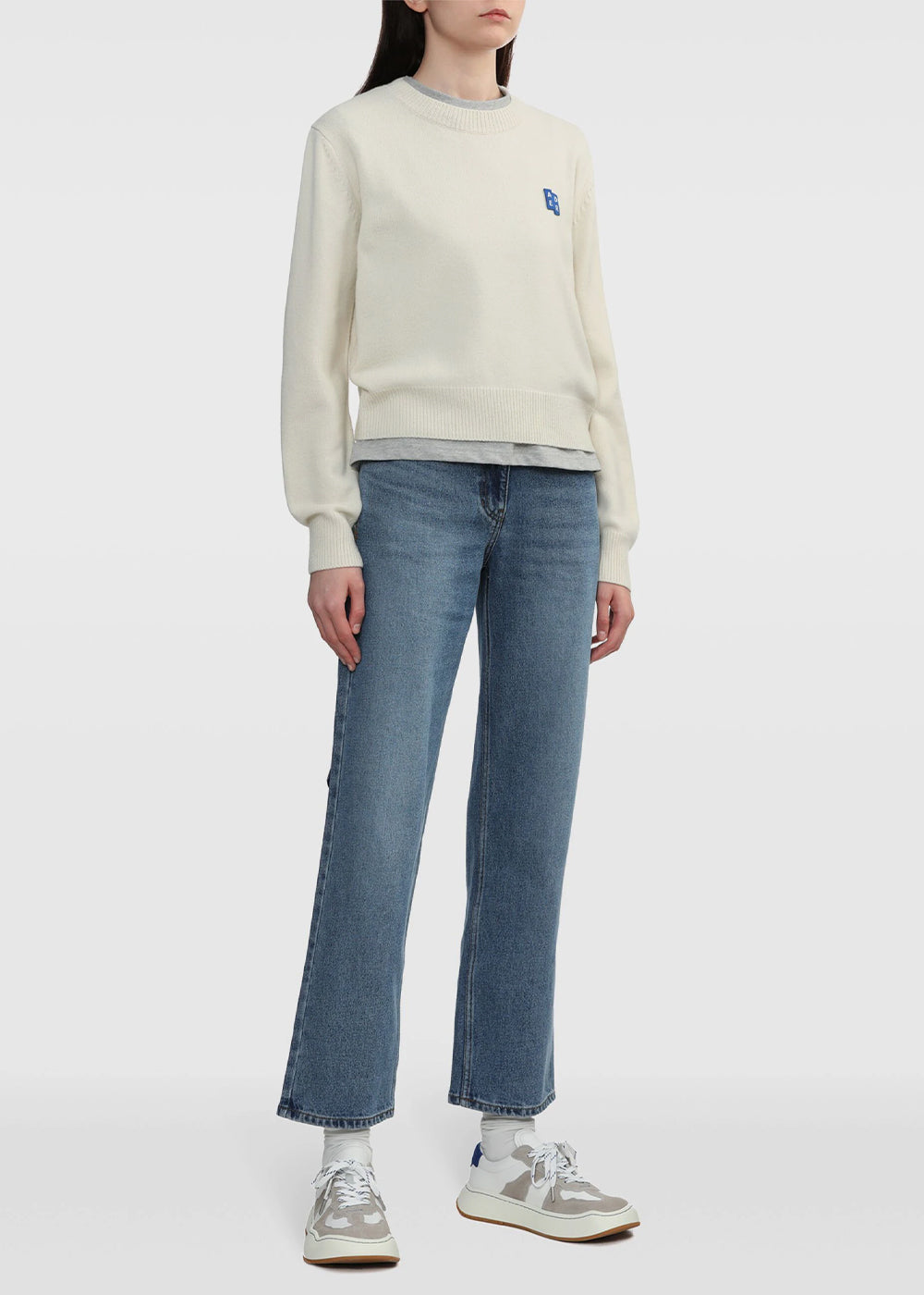 Oatmeal Trs Tag Sweaters Ader error – Гарантія оригінальності – вид ззаду