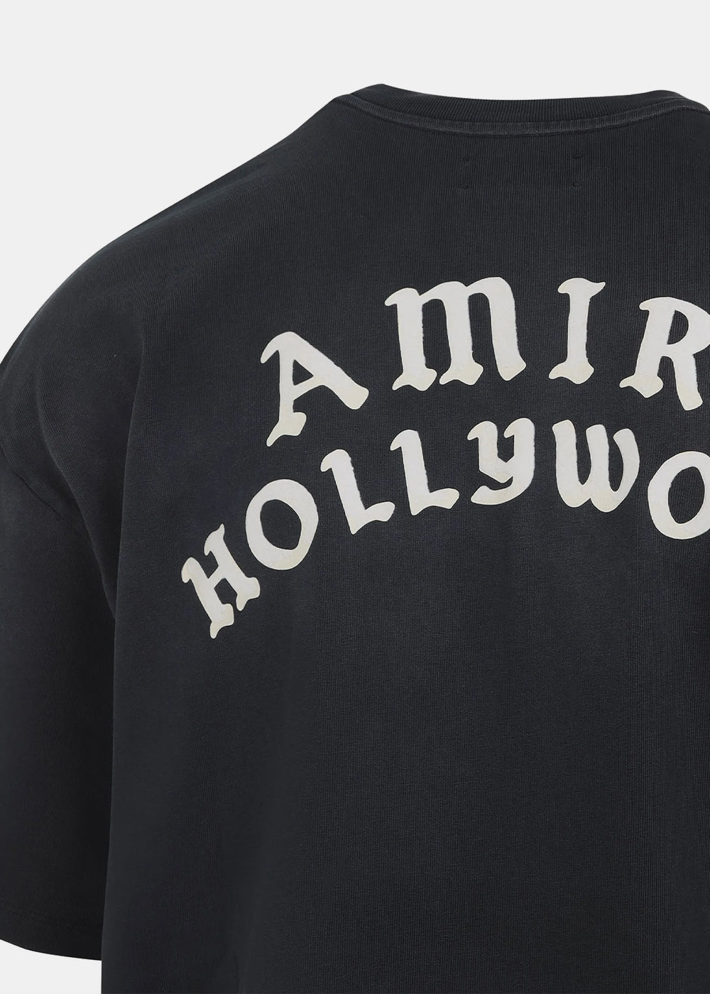 Black Amiri Hollywood Oversized T-Shirt Amiri – Гарантія оригінальності – детальний вид