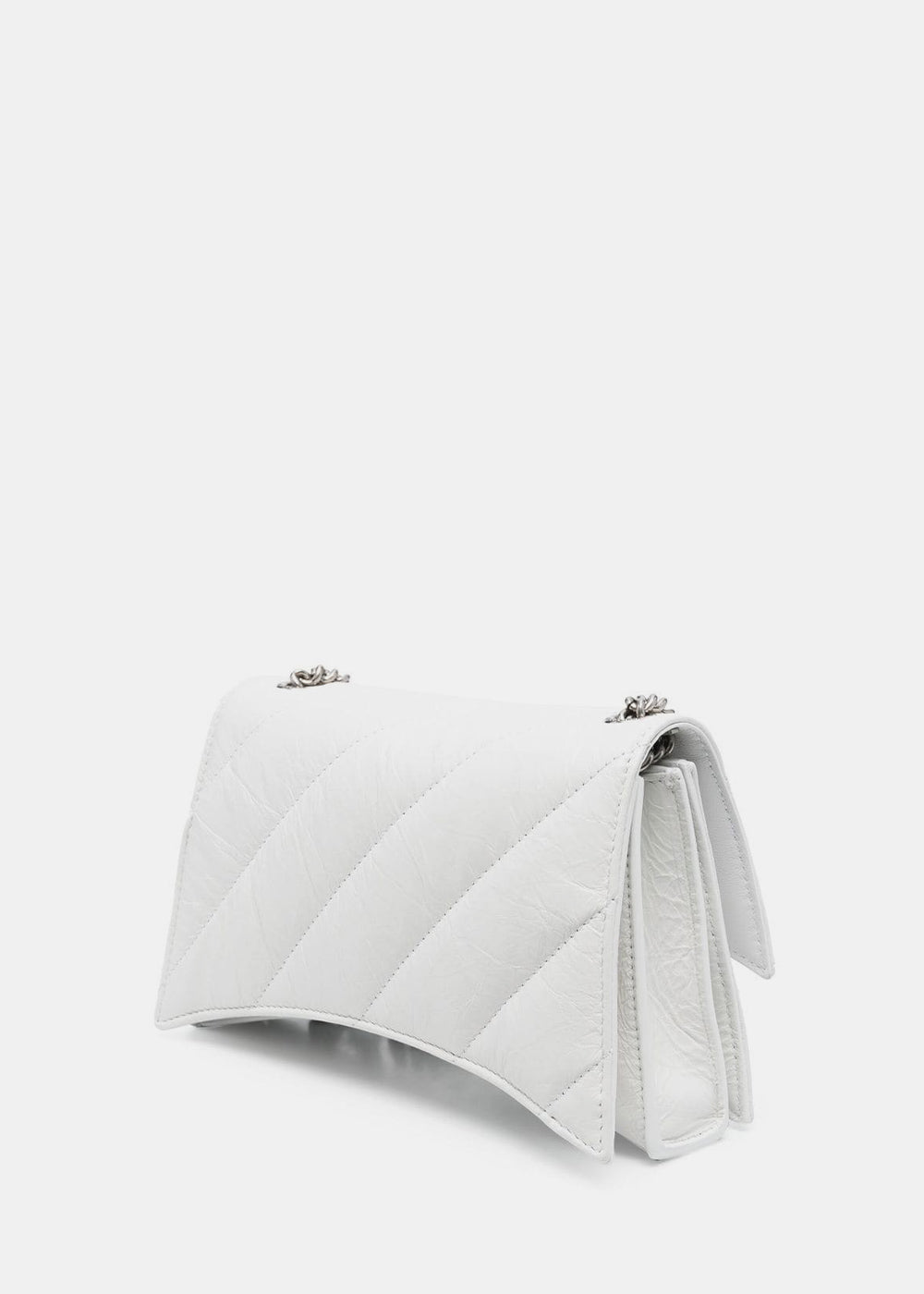 Оригінальна White Crush Wallet On Chain Balenciaga – вид ззаду