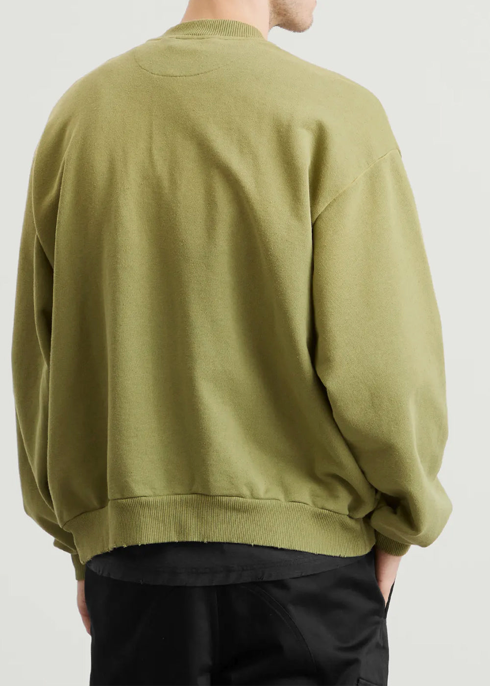 Olive Green 1996 Zip Sweat Bomber Acne studios – Гарантія оригінальності – детальний вид