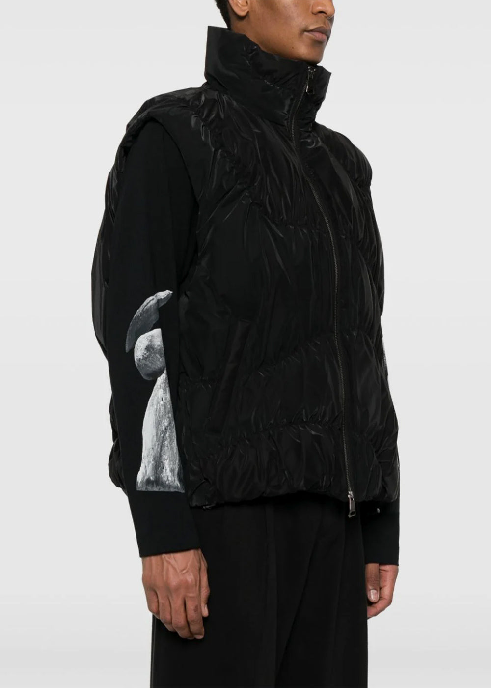 Black Puffer Vest Ader error оригінал – Купити в Україні – детальний вид