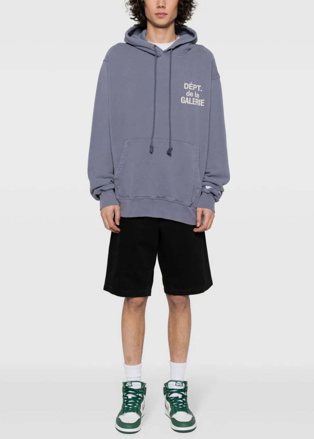 Оригінальна Navy Vintage French Logo Hoodie Gallery department – збільшений вид