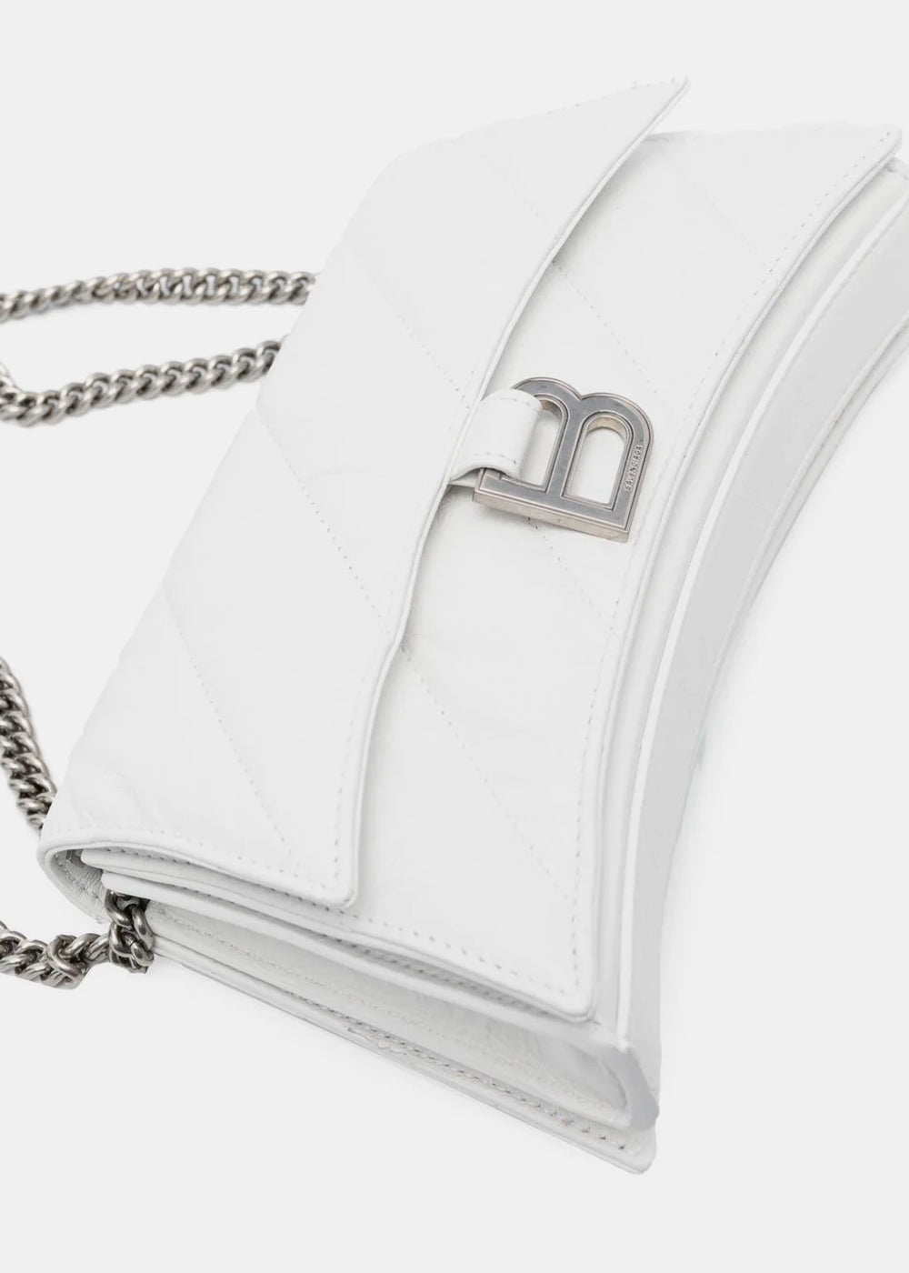 Оригінальна White Crush Wallet On Chain Balenciaga – детальний вид