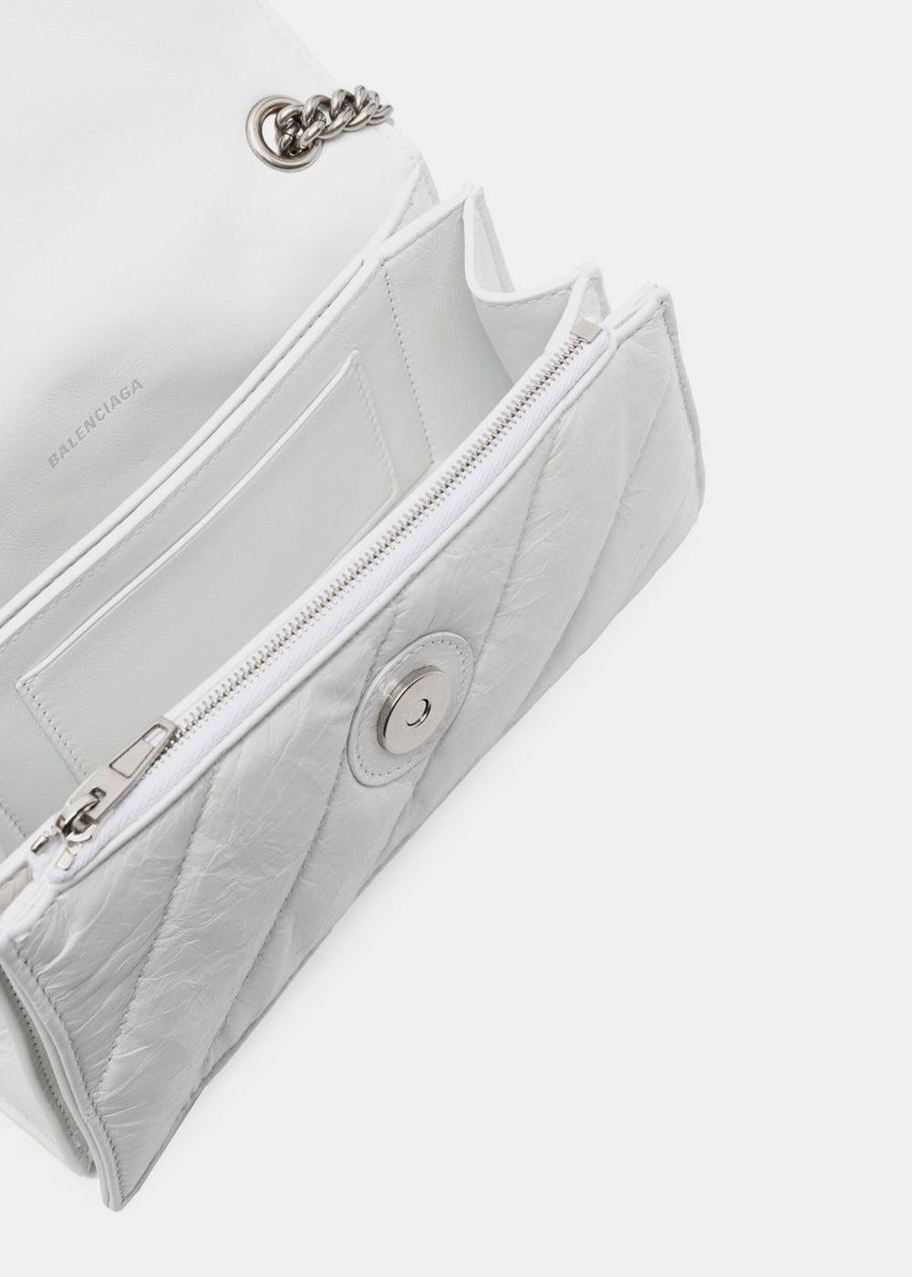 Оригінальна White Crush Wallet On Chain Balenciaga – збільшений вид